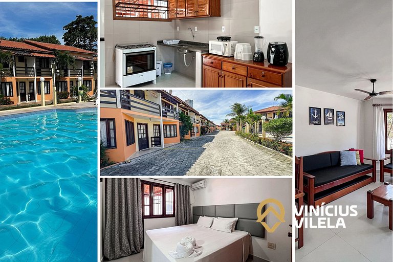 Casa toda reformada com 2 suítes (ambas com ar split) área g