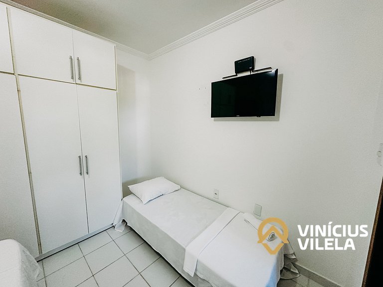 Casa com 3 suítes (todas com ar condicionado), internet 300M