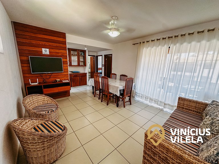 Apartamento pavimento superior com 2 quartos (todos com ar c