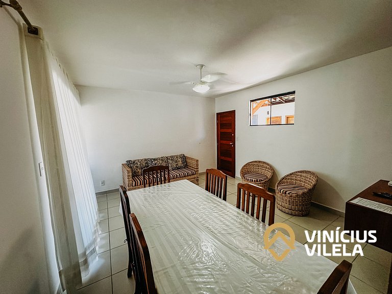 Apartamento pavimento superior com 2 quartos (todos com ar c