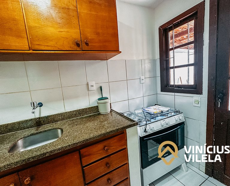 Casa com 3 suítes ambas com ar condicionado e TV, gourmet pr