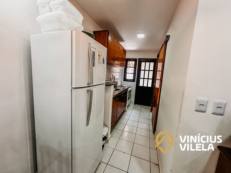 Casa com 3 suítes ambas com ar condicionado e TV, gourmet pr