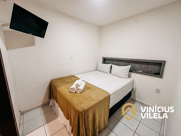 Casa com 3 suítes ambas com ar condicionado e TV, gourmet pr
