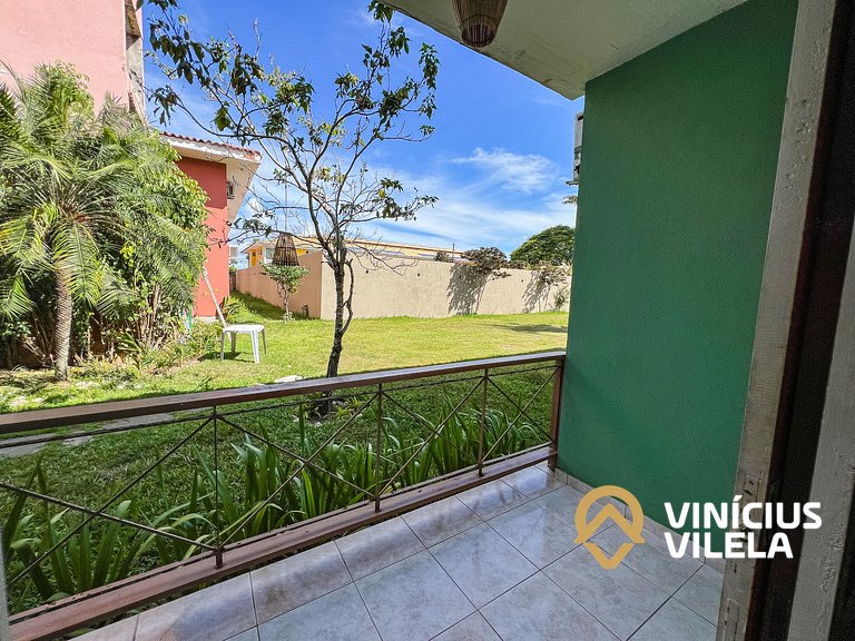 Flat 1 com quarto pavimento superior no condomínio Boulevard
