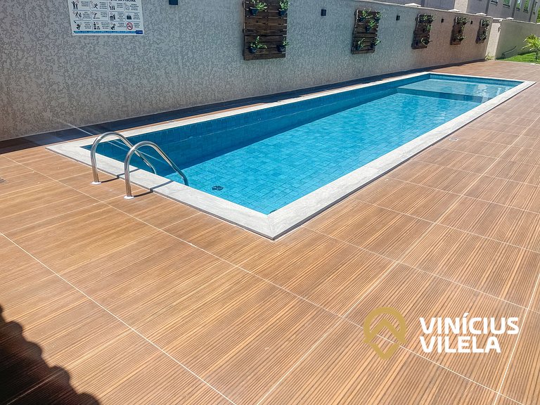 Com 3 suítes, sala climatizada e com cervejeira, acomoda até