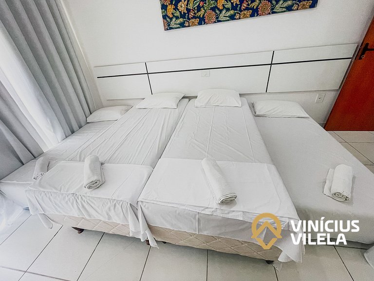 Casa com 3 suítes todas com ar condicionado, churrasqueira p
