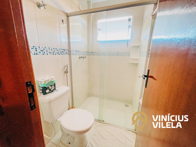 Flat com 1 suíte e sala climatizada, no pavimento superior c