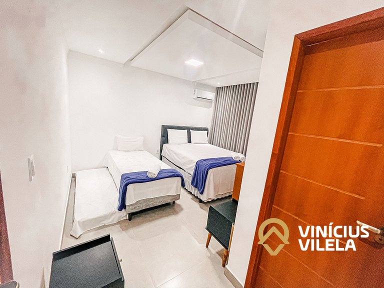 Casa Individual com 2 suítes, cozinha completa, Internet pri