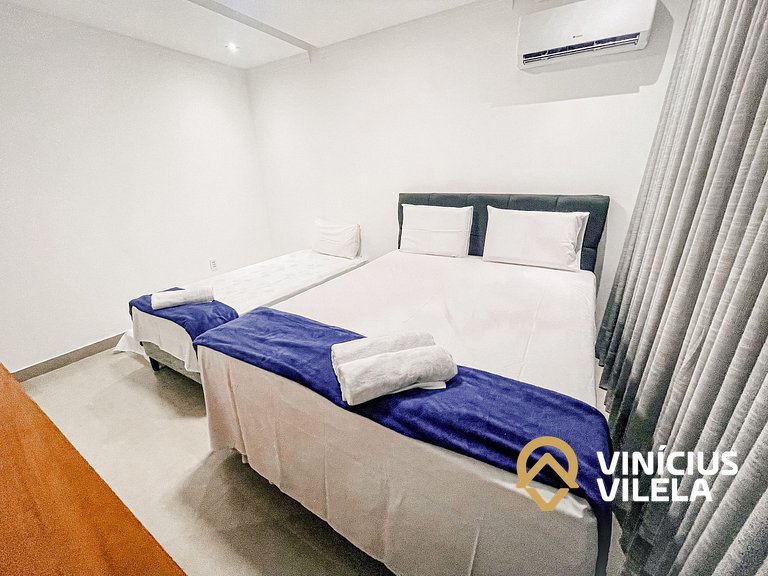 Casa Individual com 2 suítes, cozinha completa, Internet pri