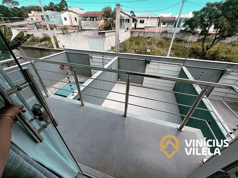 Casa Individual com 2 suítes, cozinha completa, Internet pri