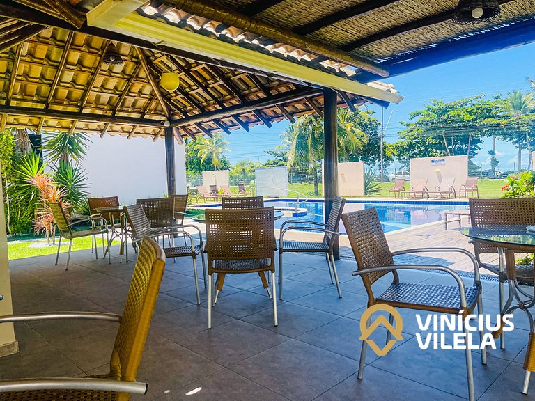 Apartamento pavimento superior com 2 quartos (todos com ar c