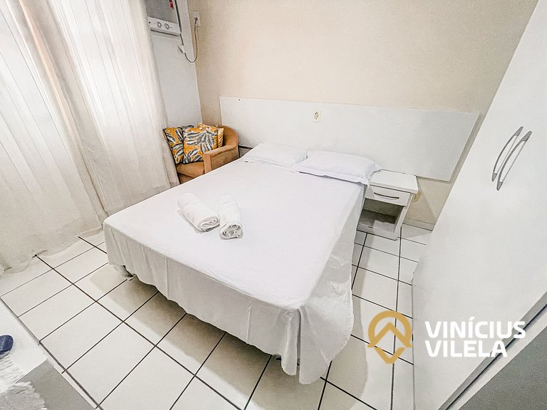 Apê 2Q cond. com piscina prox ao Axé Moi