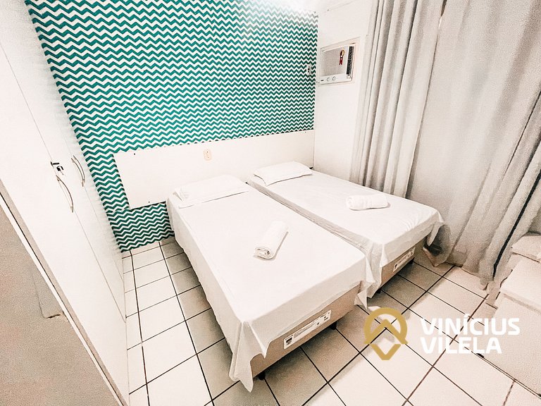 Apê 2Q cond. com piscina prox ao Axé Moi