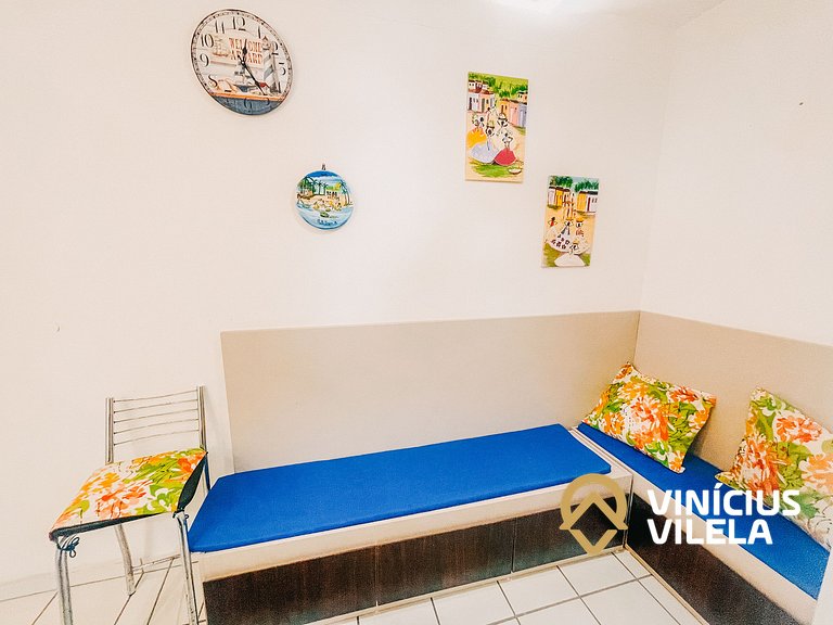 Apê 2Q cond. com piscina prox ao Axé Moi