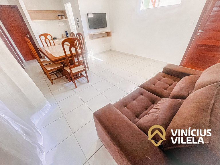 Apartamento pavimento superior com 2 quartos (todos com ar c
