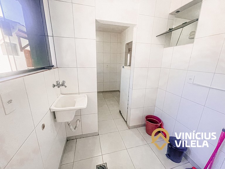 Apartamento pavimento superior com 2 quartos (todos com ar c