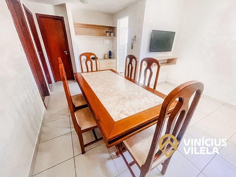 Apartamento pavimento superior com 2 quartos (todos com ar c