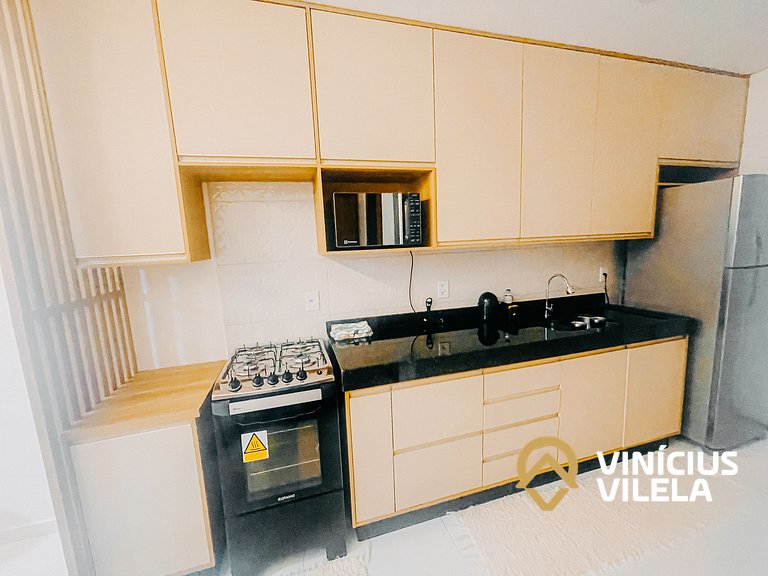 Com 3 suítes, sala climatizada e com cervejeira, acomoda até