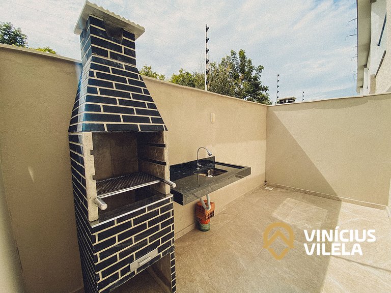 Casa 3Q toda clmatizada, Praia de Taperapuã