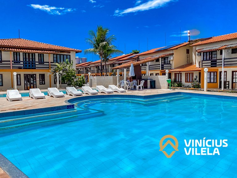 Casa com 2 suítes com ar, Net privativa 300MBPS.