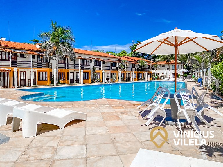 Casa com 2 suítes com ar, Net privativa 300MBPS.