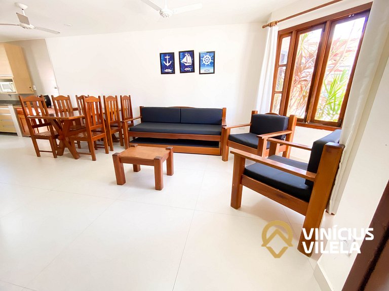 Casa toda reformada com 2 suítes (ambas com ar split) área g
