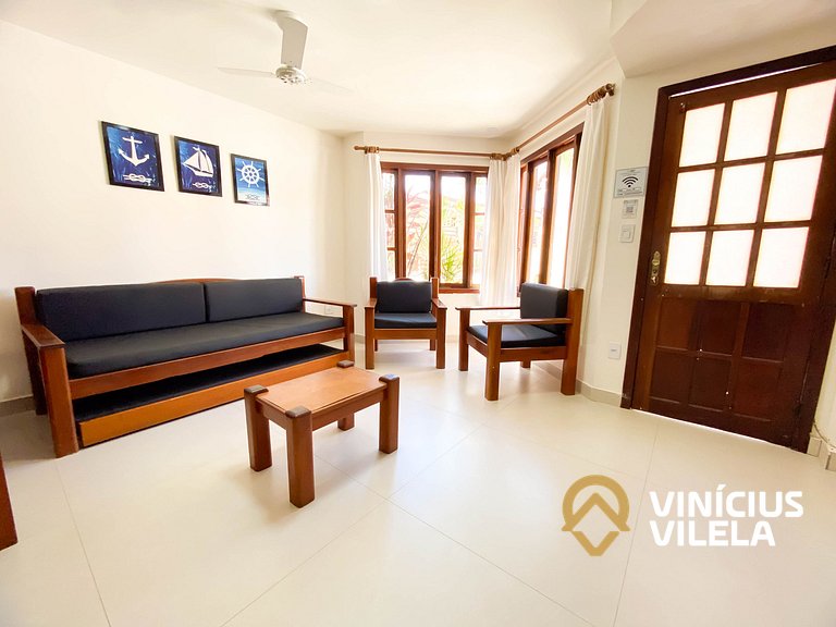 Casa toda reformada com 2 suítes (ambas com ar split) área g