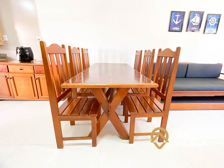 Casa toda reformada com 2 suítes (ambas com ar split) área g