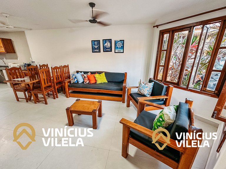 Casa toda reformada com 2 suítes (ambas com ar split) área g