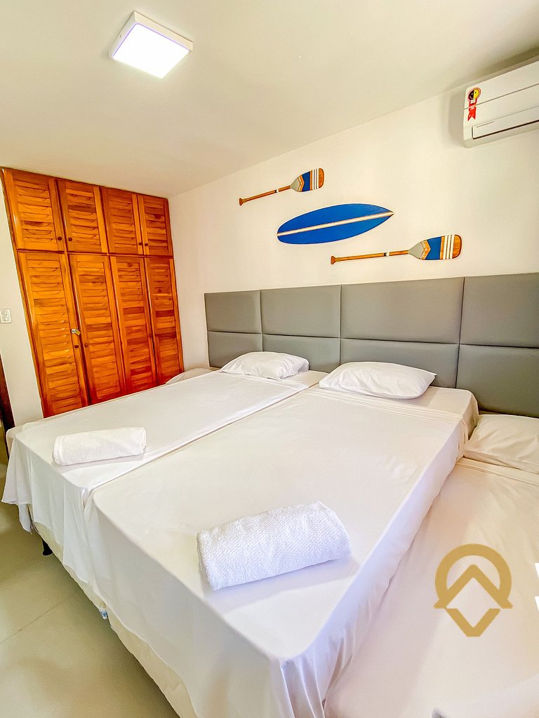Casa toda reformada com 2 suítes (ambas com ar split) área g