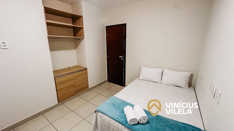 Apartamento pavimento superior com 2 quartos (todos com ar c