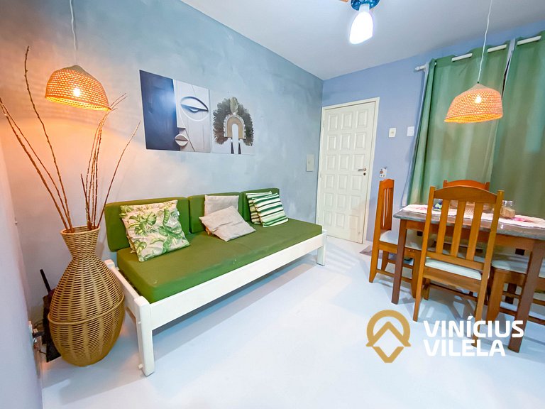 Apto 2 quartos próximo ao Axé Mói