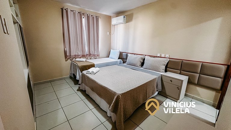 Apartamento térreo com 2 quartos