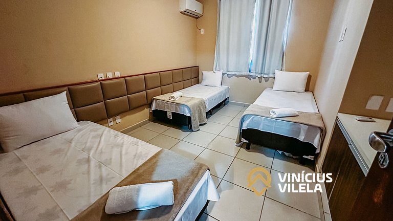 Apartamento térreo com 2 quartos