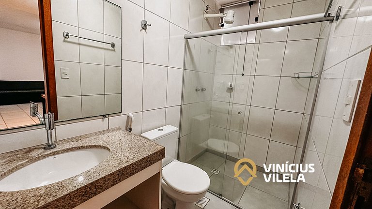 Apartamento térreo com 2 quartos