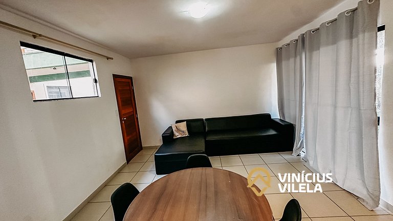 Apartamento térreo com 2 quartos