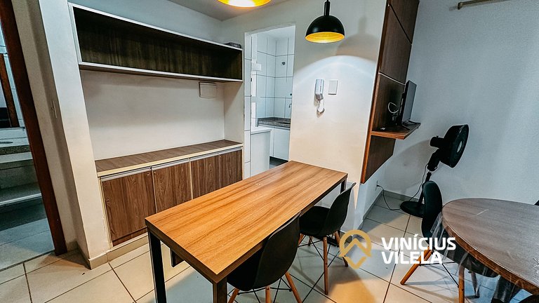 Apartamento térreo com 2 quartos