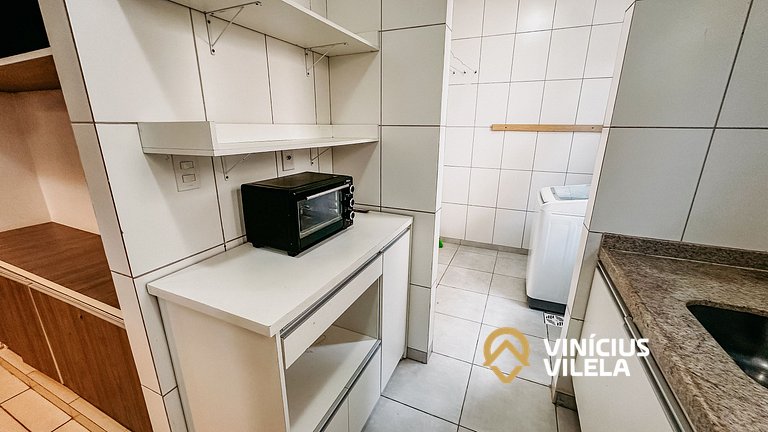 Apartamento térreo com 2 quartos