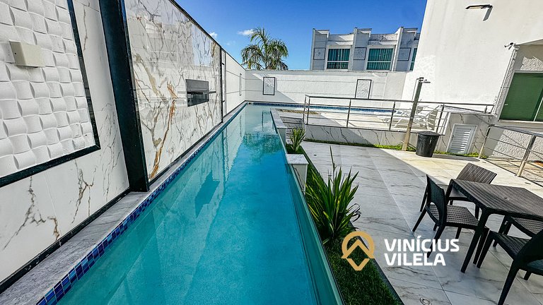 Casa com 4 quartos, piscina e área gourmet