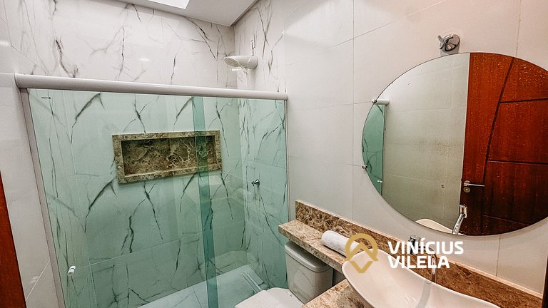 Casa com 4 quartos, piscina e área gourmet