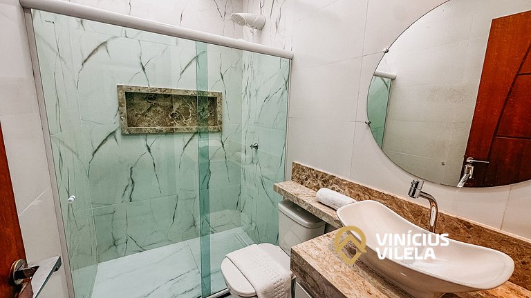 Casa com 4 quartos, piscina e área gourmet
