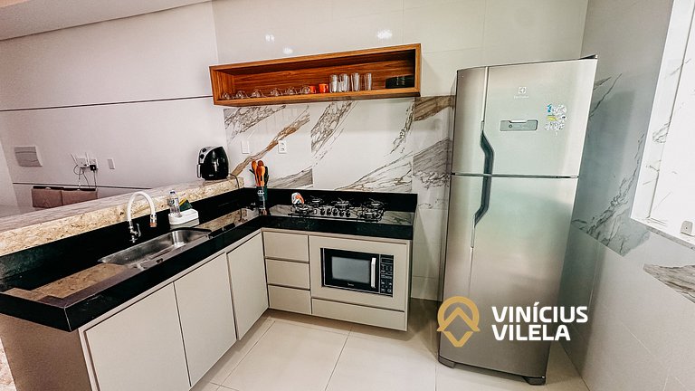 Casa com 4 quartos, piscina e área gourmet