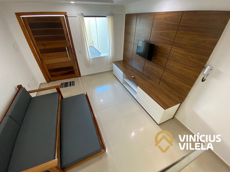 Casa individual na Praia de Taperapuã