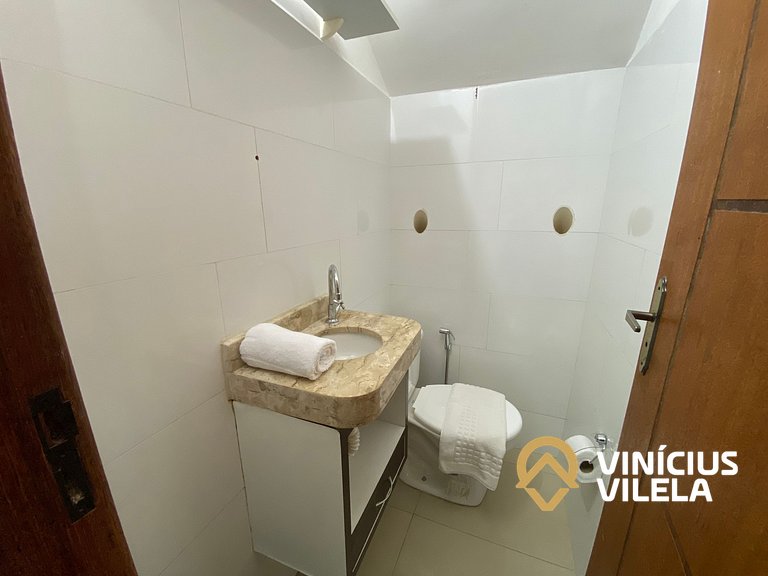 Casa individual na Praia de Taperapuã
