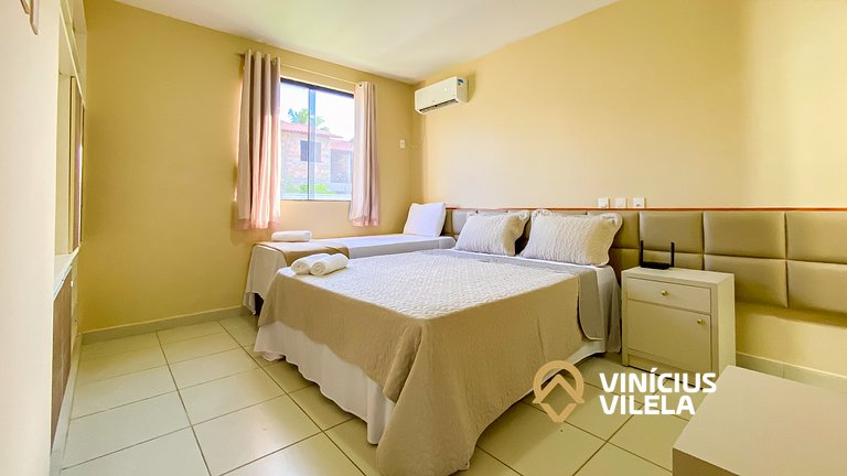 Apartamento térreo com 2 quartos