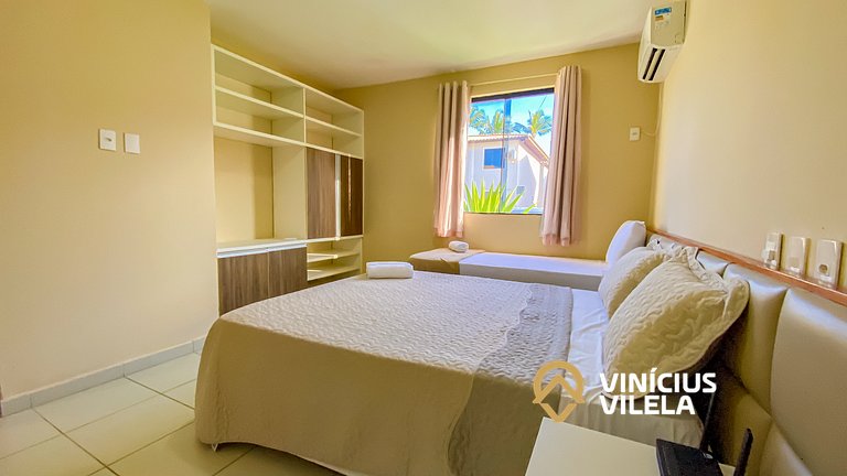 Apartamento térreo com 2 quartos