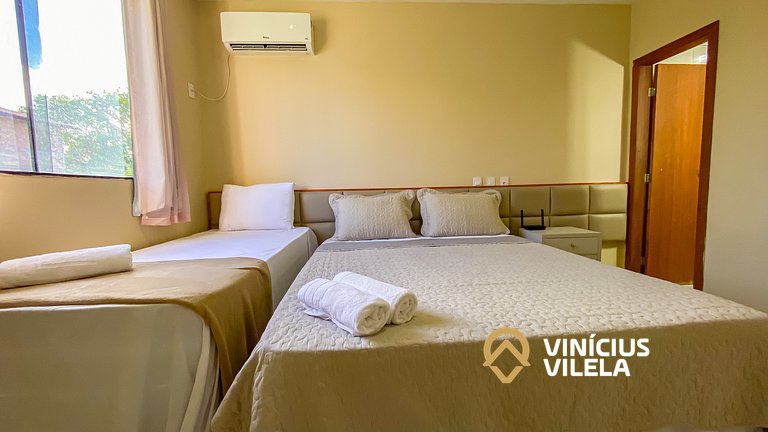 Apartamento térreo com 2 quartos