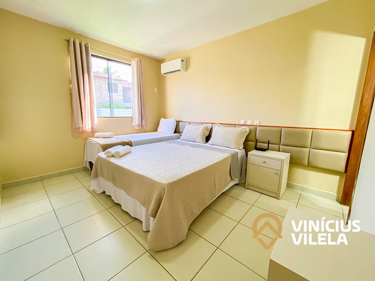 Apartamento térreo com 2 quartos