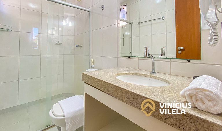 Apartamento térreo com 2 quartos