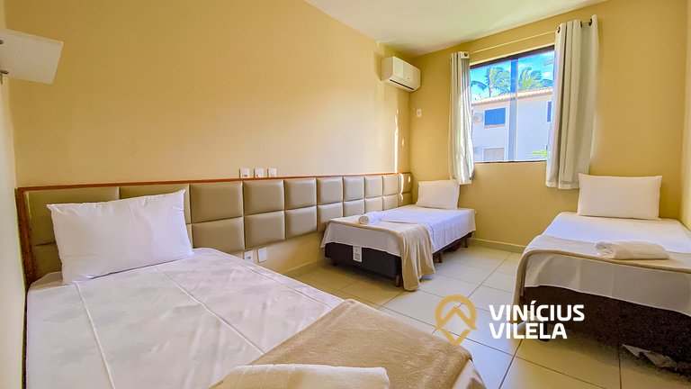 Apartamento térreo com 2 quartos